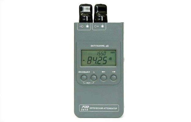 Аттенюаторы оптические Аттенюаторы оптические FOD-5418 (SM 1310/1550нм FC)