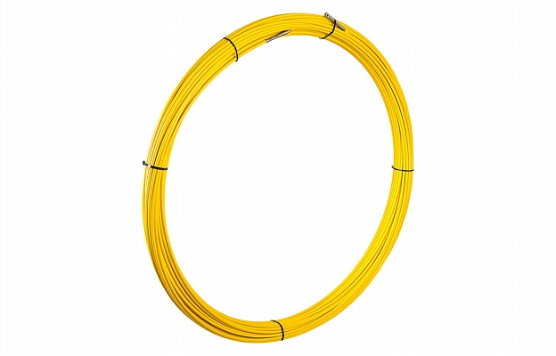 Запасной стеклопластиковый пруток для УЗК ССД D=11 мм L=350 м (желтый) внешний вид 2
