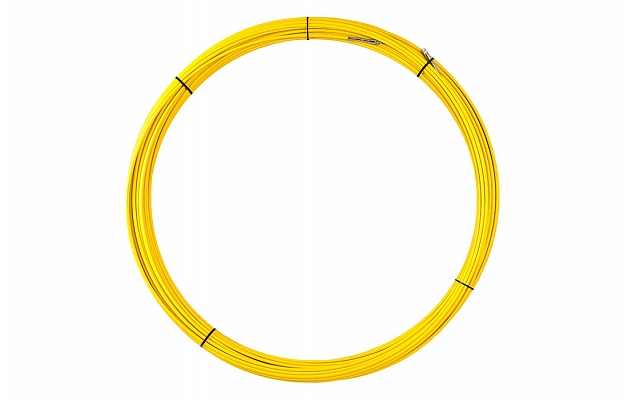 Запасной стеклопластиковый пруток для УЗК ССД D=11 мм L=300 м (желтый) внешний вид 1