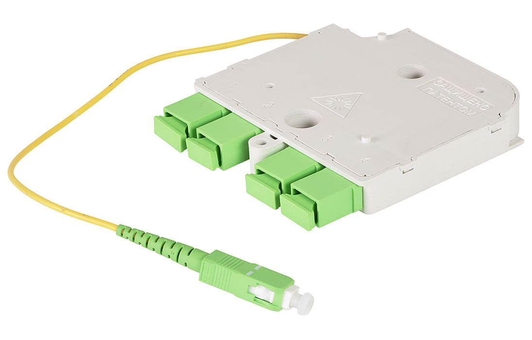                                             Модульный сплиттер 1х4 PLC SC/APC СМ3 (УСМ)                                        