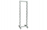 CCD ST-38U-1M-K Single-Frame Telecommunication Rack, Grey (complete) внешний вид 1