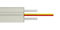 CCD OK-SMS-L ng(A)-HF 1xG657A2 Fiber Optic Drop-Cable (White) внешний вид 1