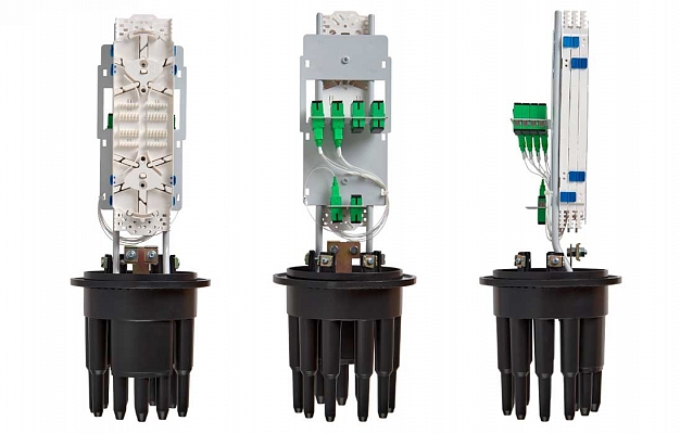 Муфта-кросс МКО-Д3/С09-1PLC8-SC/APC-20SC-18SC/APC-18SC/APC ССД внешний вид 4