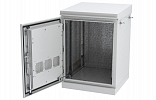 Шкаф климатический телекоммуникационный напольный 19",12U(600x1000) ШКТ-НП-12U-600-1000 ССД внешний вид 9