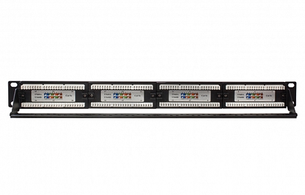 10-0403 SUPRLAN Патч-панель 19", 24хRJ-45, UT...