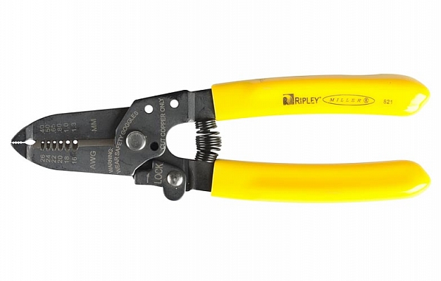 80568 Ripley Miller 821 Series Multi-Wire Stripping & Cutting Tool (0.4-1.3 mm) внешний вид 1