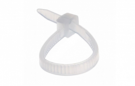 160x2.5mm Cable Ties, Transparent (Pack of 100)