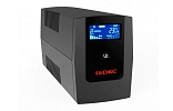 INFOLCD1500I Line-Interactive UPS, Info, 1500VA/900W, 4xIEC C13, USB + RJ45, LCD, 2x8Ah