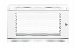Шкаф телекоммуникационный настенный разборный 19”,6U(600x650), ШТ-НСр-6U-600-650-П дверь перфорированная ССД внешний вид 2