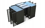Крыша для систем коридора со стеклом 600 мм  для шкафа серверного ШТ-НП-СЦД-x-600-x,  СЦД-К-600, RAL9005 внешний вид 5
