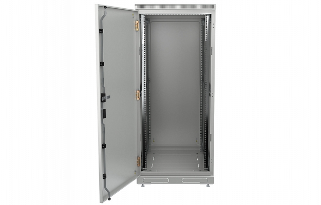 Шкаф телекоммуникационный напольный 19",27U(600x800), ШТ-НП-27U-600-800-М, передняя дверь металл ССД внешний вид 2