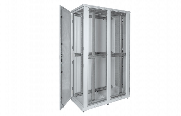 CCD ShT-NP-S-42U-800-1000-PP  19", 42U (800x1000) Floor Mount Telecommunication Server Cabinet, Perforated Front and Rear Doors внешний вид 9