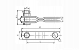 PRT-7-1 Parallel Clevis Tongue Link внешний вид 2