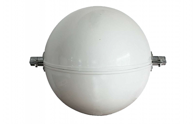 ШМ-ИМАГ-600-27,5-Б - сигнальный шар-маркер для ЛЭП, 27,5 мм, 600 мм, белый