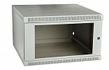 Шкаф телекоммуникационный настенный сварной 19”,12U(600x500), ШТ-НСс-12U-600-500-С дверь стекло ССД