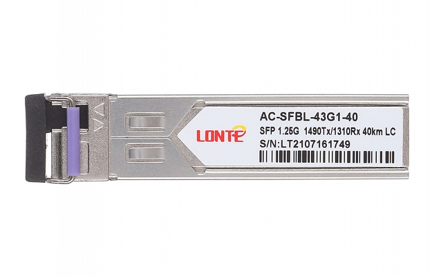 SFP WDM 1.25G 1490/1310nm 40km LC DDM Fiber Optic Transceiver внешний вид 2