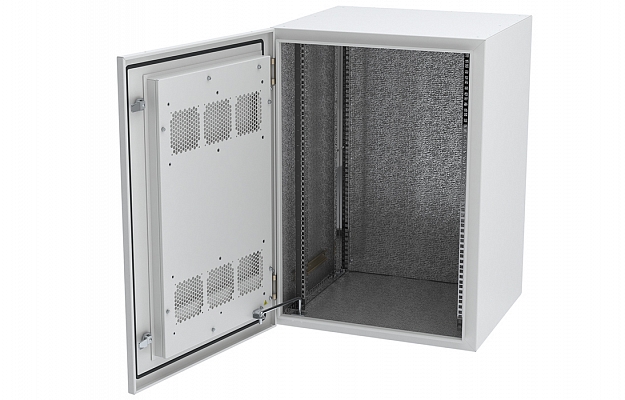 Шкаф климатический телекоммуникационный навесной 19",18U(600x450), ШКТ-НВ-18U-600-450 ССД внешний вид 9