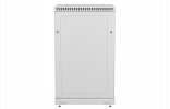 CCD ShT-NP-24U-600-1000-S  19", 24U (600x1000) Floor Mount Telecommunication Cabinet, Glass Front Door внешний вид 5