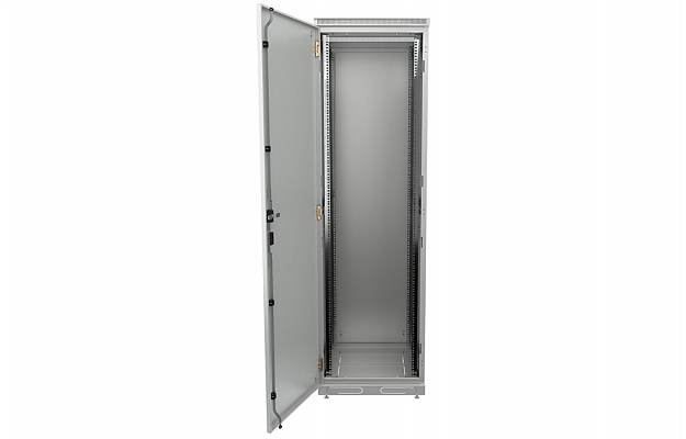 Шкаф телекоммуникационный напольный 19",47U(600x1000), ШТ-НП-47U-600-1000-М, передняя дверь металл ССД внешний вид 2
