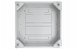 CCD ShT-NP-24U-600-1000-S  19", 24U (600x1000) Floor Mount Telecommunication Cabinet, Glass Front Door внешний вид 11