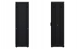 CCD ShT-NP-M-42U-600-600-M-Ch  19", 42U (600x600) Floor Mount Telecommunication Cabinet, Metal Front Door, Black внешний вид 5