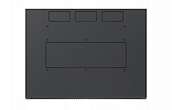 Шкаф телекоммуникационный настенный разборный черный 19”,12U(600x450), ШТ-НСр-12U-600-450-П-Ч дверь перфорированная ССД внешний вид 6