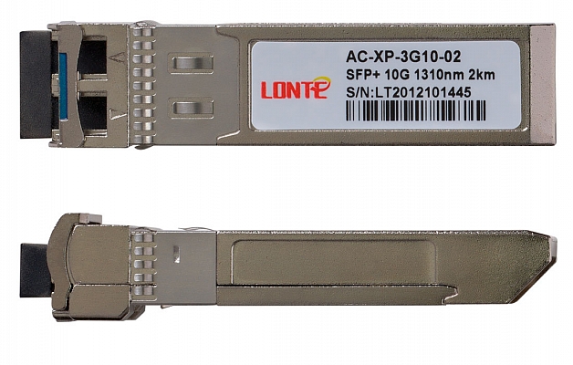 SFP+ 10G 1310nm 2km LC DDM SMF Fiber Optic Transceiver внешний вид 2