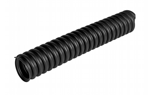 Труба ССД-Пайп УльтраФ, OD=90 мм, 1100N, SN22, с протяжкой (бухта 89 м) Труба полимерная жёсткая гофрированная спиральная ультрафиолетостойкая, не распространяющая горение внешний вид 9