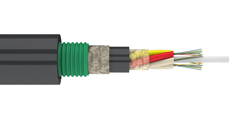 DPL-P-12U(1х8)(1х4)-2.7 kN Fiber Optic Cable внешний вид 1