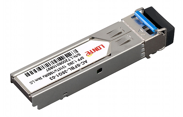 SFP WDM 1.25G Tx1310/Rx1550 3km LC DDM внешний вид 2