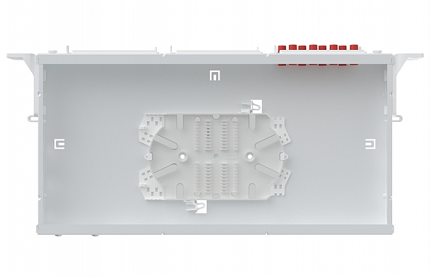 CCD SHKOS-L-1U/2-8FC/ST-8FC/D/SM-8FC/UPC Patch Panel  внешний вид 5