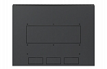 Шкаф телекоммуникационный настенный разборный черный 19”,9U(600x650), ШТ-НСр-9U-600-650-С-Ч дверь стекло ССД внешний вид 7