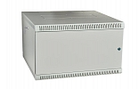 Шкаф телекоммуникационный настенный разборный со съемными боковыми стенками 19”,9U(600x550), ШТ-НСрМ-9U-600-550-М дверь металл ССД внешний вид 1