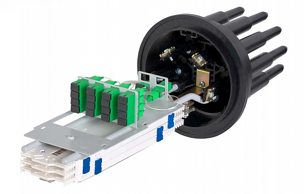 Муфта-кросс МКО-Д3/С09-1PLC16-SC/APC-20SC-18SC/APC-18SC/APC ССД внешний вид 3