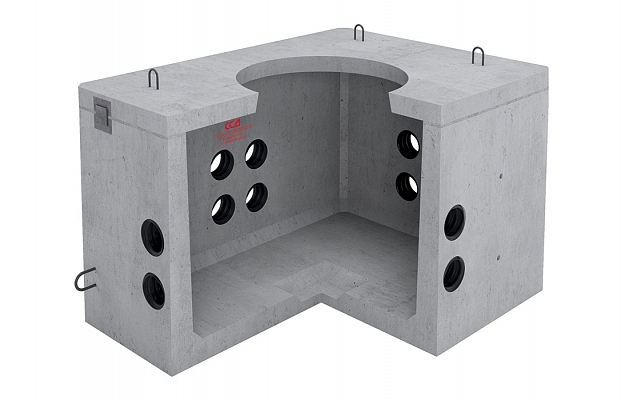 Колодец ККС 1-10(80) СУ-ССД-Пайп (сейсмоустойчивость до 9 баллов по MSK-64) внешний вид 3