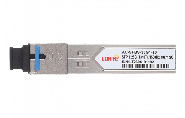 Модуль SFP WDM 1.25G Tx1310/Rx1550 10km SC DDM внешний вид 2