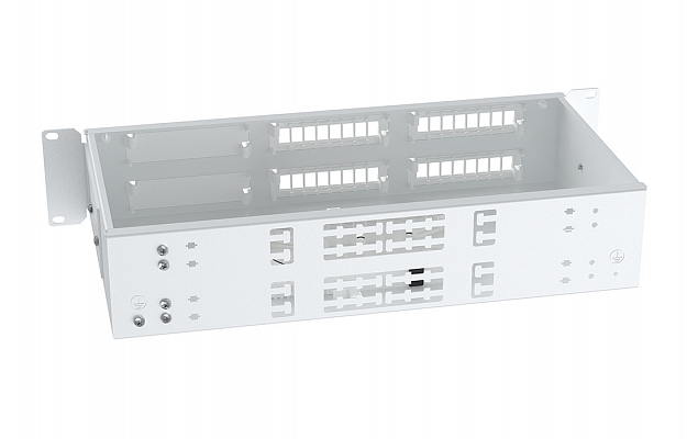 Кросс ШКОС-Л -2U/4 -32 -FC/ST/SC/LC~  -(корпус) ~ ССД внешний вид 6