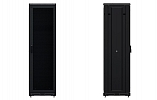 CCD ShT-NP-M-42U-600-600-P-Ch  19", 42U (600x600) Floor Mount Telecommunication Cabinet, Perforated Front Door, Black внешний вид 3