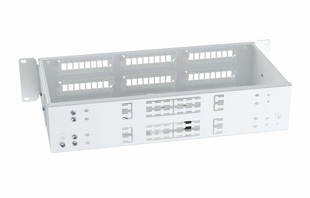 Кросс ШКОС-Л -2U/4 -48 -FC/ST/SC/LC~  -(корпус) ~ ССД внешний вид 4