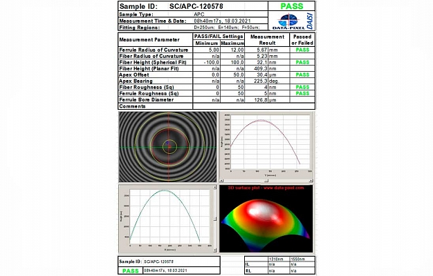 Шнур ШОС-SM/2.0   мм-FC/UPC-SC/APC-1.0  м ССД HS внешний вид 3