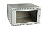 Шкаф телекоммуникационный настенный разборный 19”,15U(600x550), ШТ-НСр-15U-600-550-С дверь стекло ССД внешний вид 1