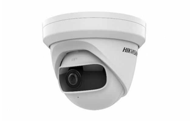 DS-2CD2345G0P-I(1.68mm) 4Мп внутрен. IP-камера с EXIR до 10м, 1/2.7" CMOS; объектив 1.68мм; угол обзора 180°