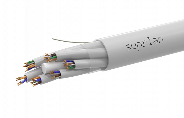 01-0352-2 Cборка кабельная SUPRLAN Premium U/UTP Cat.5e 6х(4x2x0,51) Cu LSZH нг(А)-HF Indoor 305м