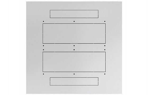 Шкаф телекоммуникационный напольный 19",42U(600x800), ШТ-НП-42U-600-800-П, передняя дверь перфорированная ССД внешний вид 12