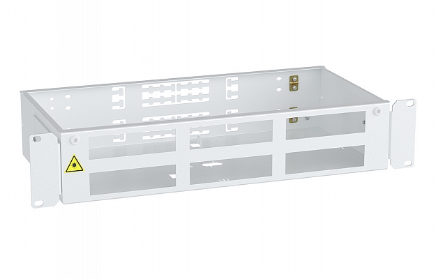Кросс ШКОС-Л-2U/4 (корпус б/планок,б/ЗИП,б/кассеты) ССД внешний вид 1