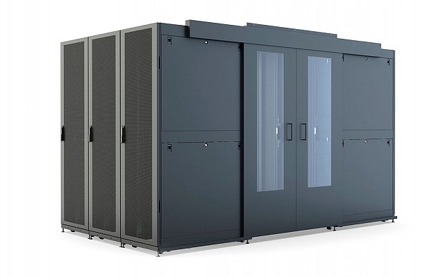 CCD ShT-NP-SCD-D-45U-900-1200  Sliding Doors for Corridor-Type Systems (for 19”, 45U (900x1200) Data Telecommunication Cabinets, RAL9005) внешний вид 2