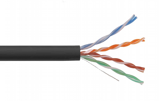 BC3-C5E04-139 ITK Broadband U/UTP Twisted Pair Cable, Cat.5E, 4x2x0.48mm Solid, LDPE, 305 m
