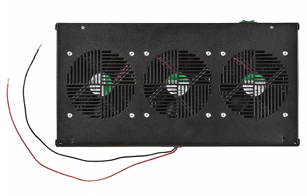 Вентиляторный модуль ВМ-3-19"48В (цвет черный) ССД внешний вид 4