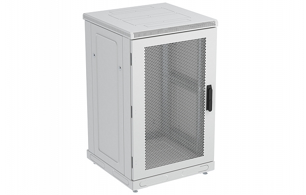 CCD ShT-NP-18U-600-1000-P  19", 18U (600x1000) Floor Mount Telecommunication Cabinet, Perforated Front Door внешний вид 1