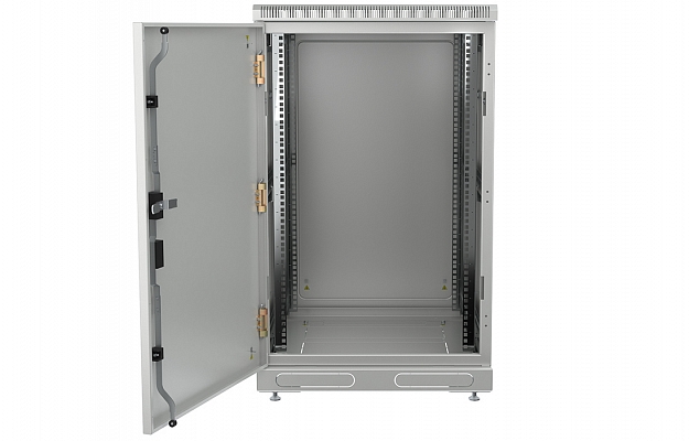 Шкаф телекоммуникационный напольный 19",18U(600x600), ШТ-НП-18U-600-600-М, передняя дверь металл ССД внешний вид 2